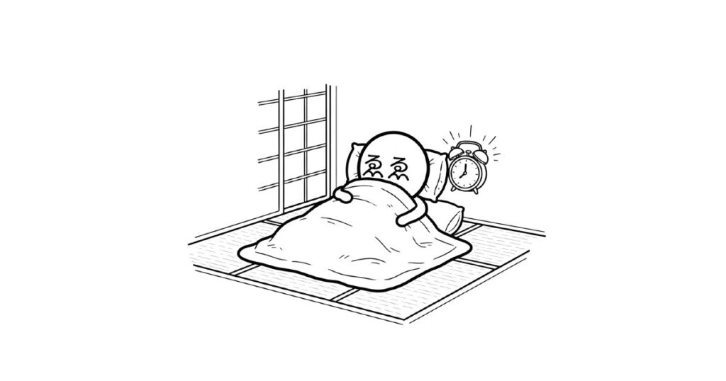 ゑゑ起きれない